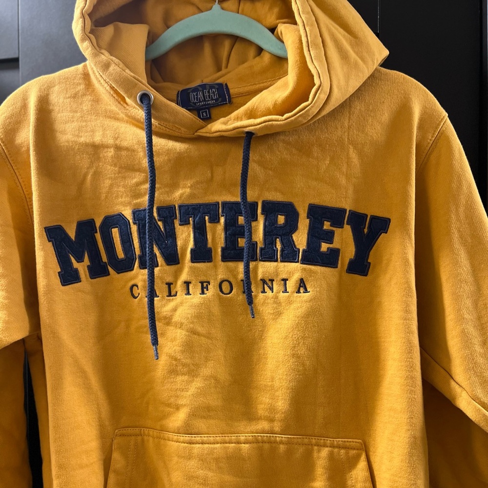 Monterey California Mustard Hoodie